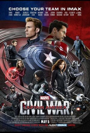 IMAX poster for Captain America: Civil War