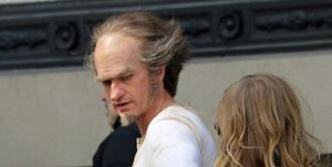 Neil Patrick Harris spotted as Count Olaf on the set of Netf