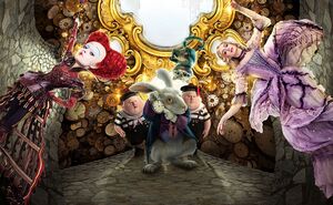 Alice Through the Looking Glass cast of characters