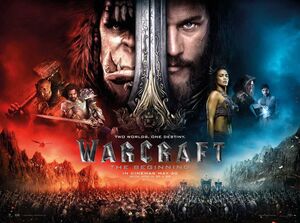 Warcraft wide poster