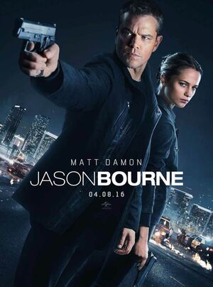 Matt Damon and Alicia Vikander in a new poster for 'Jason Bo