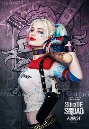 Harley Quinn character poster