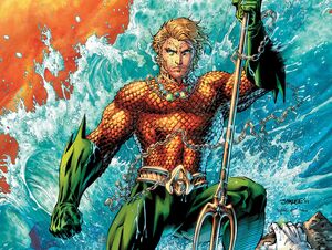 Aquaman, by artist Jim Lee