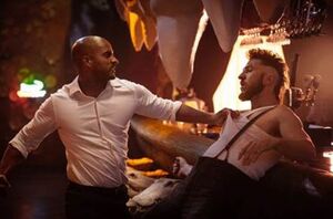 A closer, first look at Ricky Whittle as Shadow Moon in Star