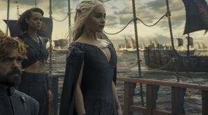 Daenerys sets course for Westeros, S6E10