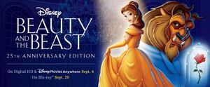 Beauty and the Beast gets a 25th anniversary edition