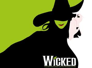 Official poster for Broadway's 'Wicked'