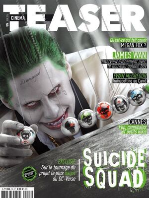 Joker on the cover of Cinema Teaser
