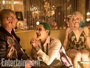 Monster T (Common), Joker (Jared Leto) and Harley Quinn (Margot Robbie)