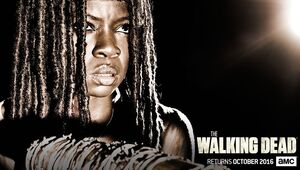 Character poster: Michonne