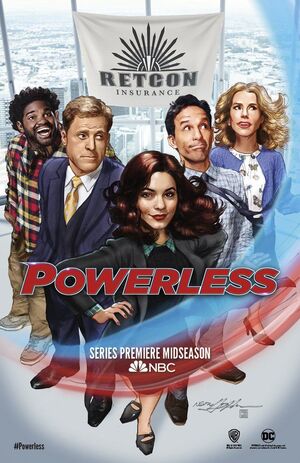 Powerless Comic-Con Poster