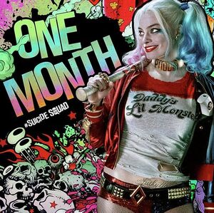 New poster featuring Harley Quinn begins the countdown