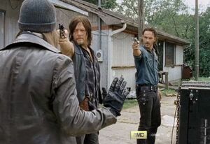 Jesus meets Rick and Daryl, Season 6