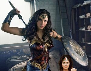 A new image of Gal Gadot in 'Wonder Woman' featured in EW