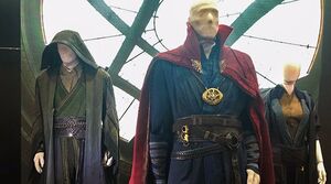 Here's a close-up of the Doctor Strange costumes courtesy of