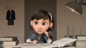 The Little Girl, voiced by mackenzie Foy, in 