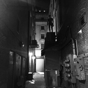 New shadowy shot of Tom Holland's Spider-Man from the set of