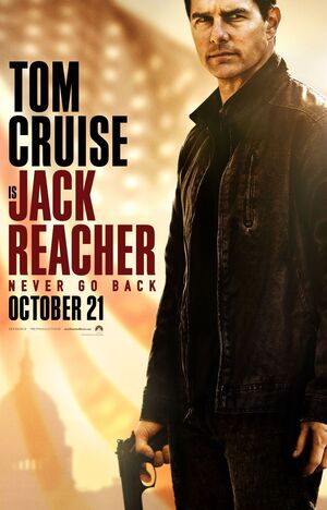 New poster unveiled for Jack Reacher: Never Go Back