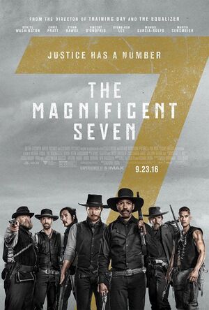 Brand new poster for The Magnificent Seven
