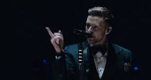 Justin Timberlake performing in 