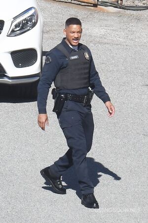 First image of Will Smith in David Ayer's Netflix Feature Fi