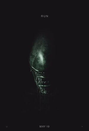 First poster for the up coming Alien Covenant movie