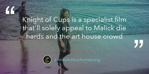 Knight of Cups Review Quote