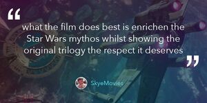 Rogue One: A Star Wars Story Review Quote