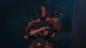 First look at Deathstroke in 'Teen Titans: The Judas Contrac