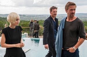 Rooney Mara, MIchael Fassbender, and Ryan Gosling in Song to