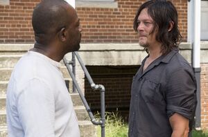 Morgan and Daryl S07E10