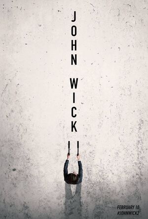 Brand new poster for John Wick: Chapter 2