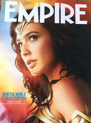 Wonder Woman graces the cover of an upcoming issue of Empire