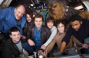 First photo from the set of the Han Solo Star Wars Film!