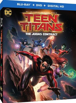 Box art for 'Teen Titans: The Judas Contract'