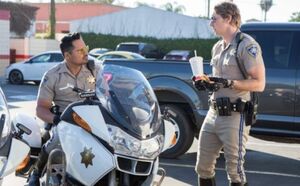 Michael Pena and Dax Shepard in 