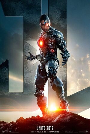 First poster for Cyborg ahead of the official 'Justice Leagu