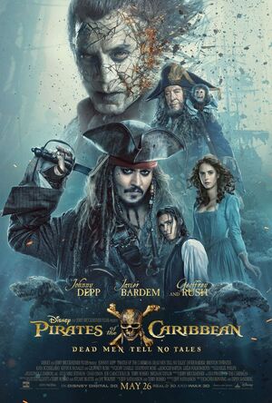 New poster for Pirates of the Caribbean: Dead Men Tell No Ta