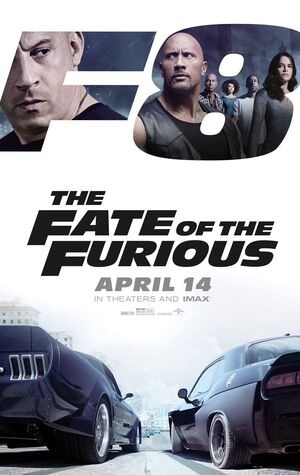 New poster for 'Fate of the Furious'