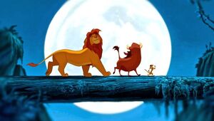 Timon and Pumbaa/ Lion King