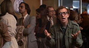 Woody Allen in my favorite scene from Annie Hall