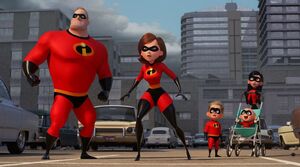The Parr Family (aka The Incredibles)
