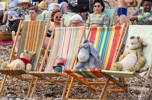'Christopher Robin' Characters on the Beach