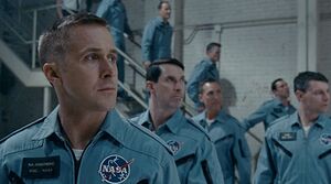 Ryan Gosling and 'First Man' cast members