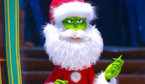 Benedict Cumberbatch as the voice of The Grinch