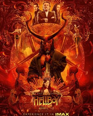 IMAX has released a new poster in celebration of #HellboyDay