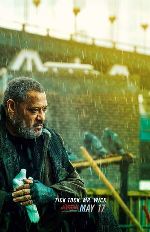 Laurence Fishburne as The Bowery King • Lionsgate/IGN
