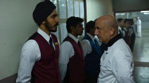 Dev Patel faces up with Anupam Kher in 'Hotel Mumbai'