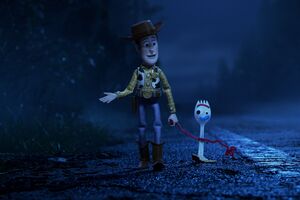 Woody and Forky