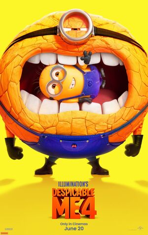 'Despicable Me 4' Big Mouth Poster